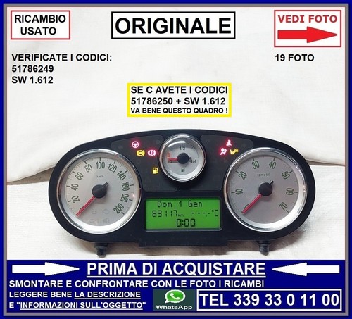 Quadro strumenti conta - quadro, km