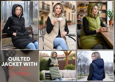 Gilet donna linea lunga con