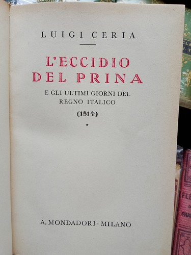 Ceria eccidio del - ceria, l'