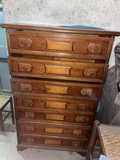 mobile settimino (7 Cassetti) In Legno 120x76x37