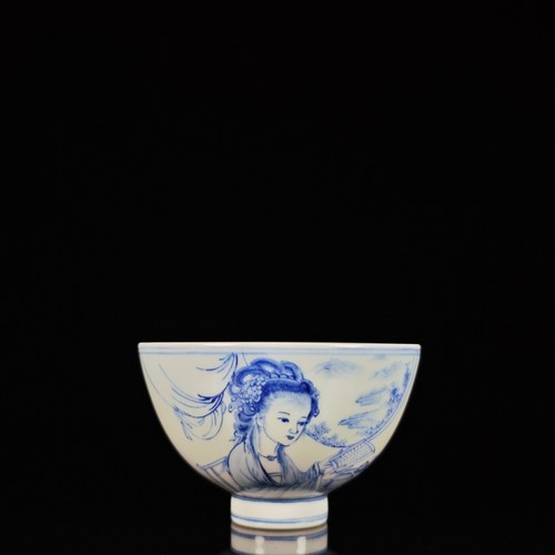 Tazza cinese porcellana blu - , e