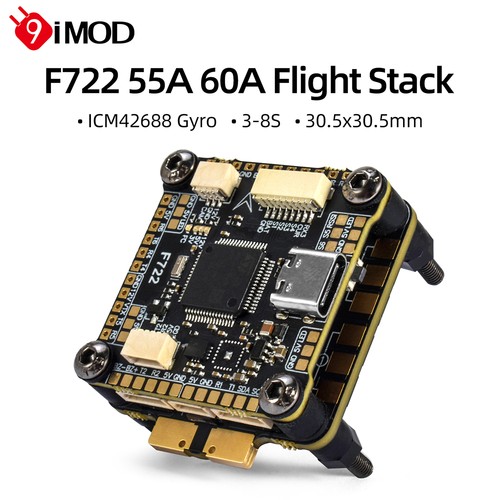9imod f722 flight - stack,