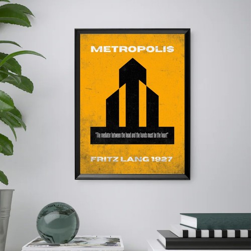 Metropolis quadro con - -,