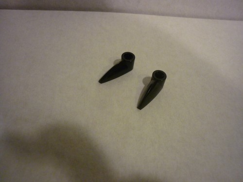 Lego black tooth ref x346 - 2,