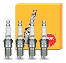 KIT 4 CANDELE NGK BKR6EZ CITROEN C2 C3 PEUGEOT 106 206 207 RENAULT TWINGO CLIO
