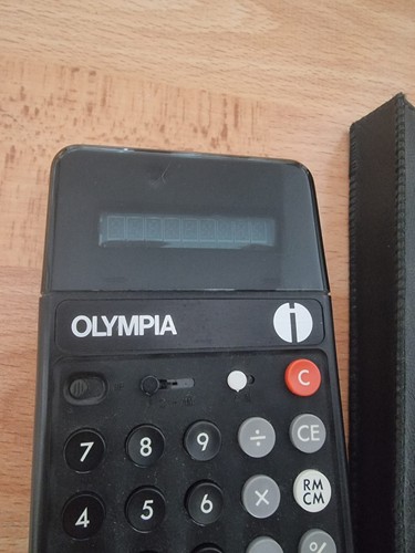 Calcolatrice olympia vintage - calcolatrice,