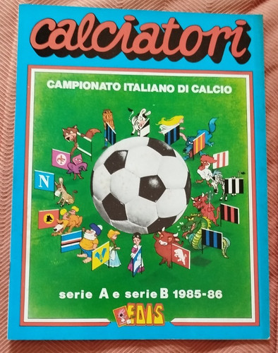 Album calciatori edis 1985 - calciatori, 1985-86