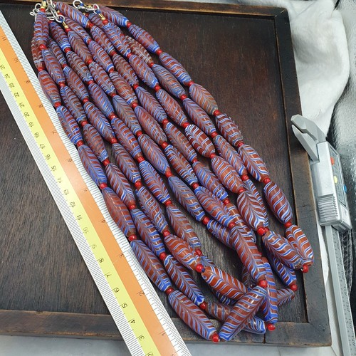 Collana perle piume - di,