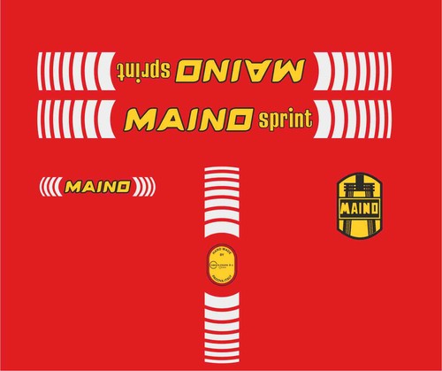Adesivi telaio maino sprint - telaio,