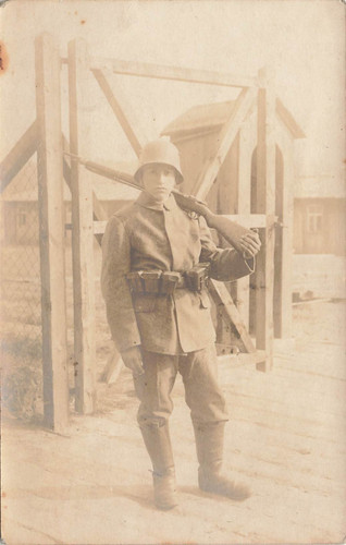 Cartolina fotografica ww1 - cartolina,