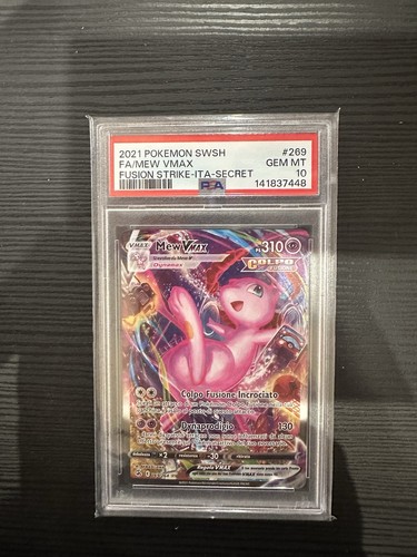 Carte pokémon mew vmax - carte,