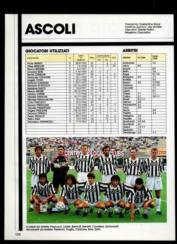 Calcio poster ascoli serie - calcio,