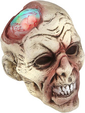 Cranio Luminoso Zombie Animato