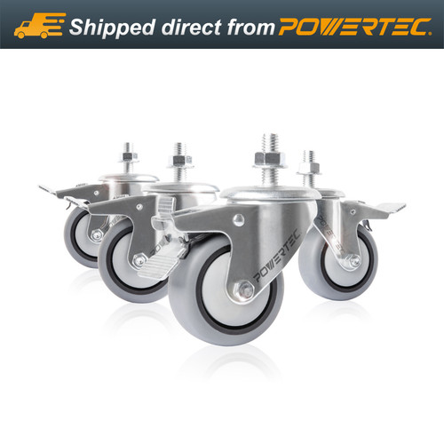 Powertec 4pk ruote - ruote, piastra