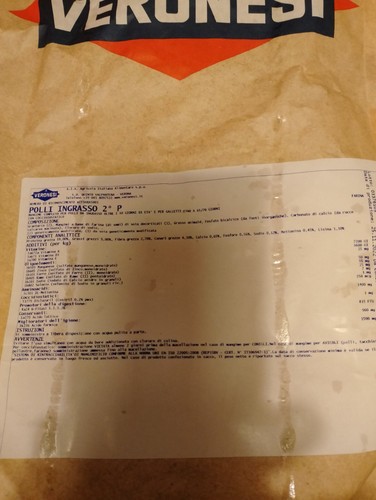 Mangime veronesi pulcini - mangime,