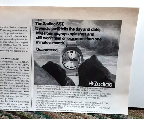 Orologio zodiac sst 1970 - zodiac,