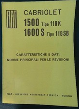 FIAT CABRIOLET 1500-1600 S