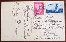 COLONIE ITALIANE-CARTOLINA SOMALIA-MOGADISCIO "SOMALIA AGRICOLA" VIAGGIATA 1937