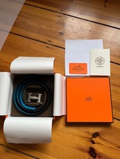 New Reversibile Hermes Belt 95