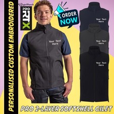 Gilet softshell pro ricamato - pro, 2