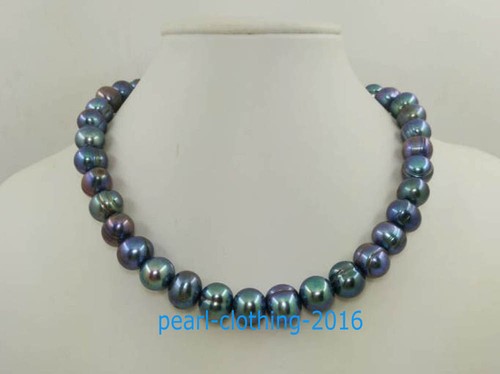 Collana perle nere di - di,