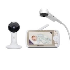 Motorola Baby Monitor con Telecamera Supporto Flessibile Culla 5" Schermo a Colori Wi-Fi