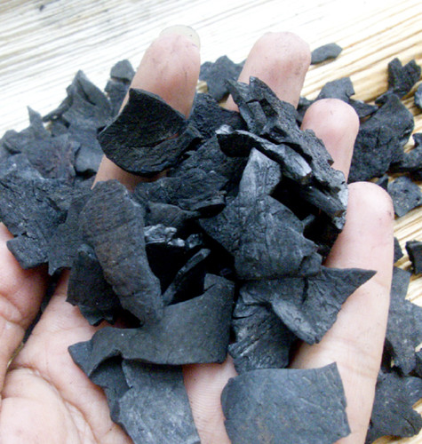 Ceylon coconut shell chips - coconut,