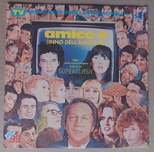 Vinile 45 giri Dario BALDAN BEMBO/Caterina CASELLI - Amico è 1983 Vg/Vg-
