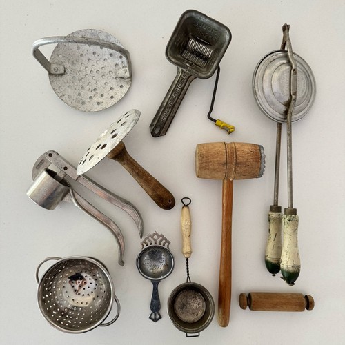Vintage kitchen utensils - kitchen, tools