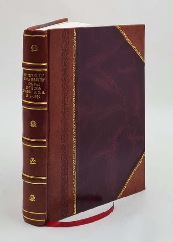 History the 110th infantry - history,