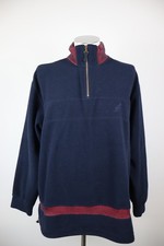 AUSTRALIAN FELPA MAGLIA CON ZIP UOMO Tg 54 MAN SPORT JACKET SWEATSHIRT VINTAGE