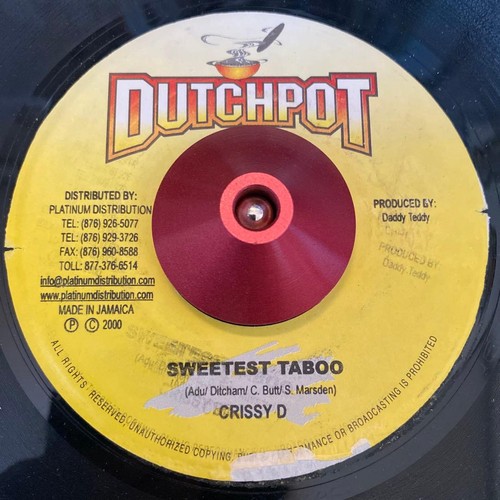 Crissy sweetest taboo - d, vinyl