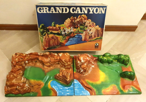 Diorama fortino western grand - fortino,