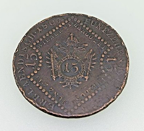 Austria kreuzer anno 1807 - kreuzer,