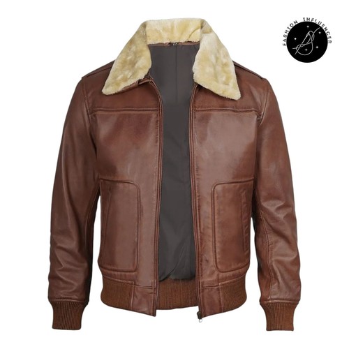 Giubbotto bomber uomo pelle - , di