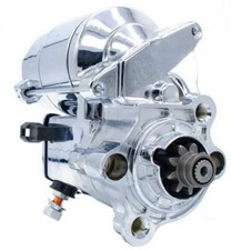 Motorino avviamento starter cromato per Harley Davidson Hugger Sportster XLH 1000 XLH883