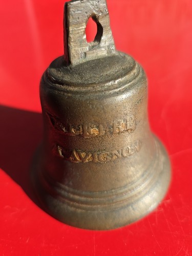 Cloche bétail bronze - en,