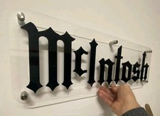 MCINTOSH Display Logo 60 X 20 cm  Hifi Amplificatore  No Accuphase Pioneer Naim