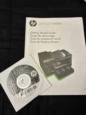 HP Officejet 6500A "Getting