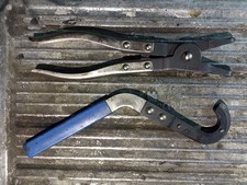 pinza per fascette e supporto per punterie