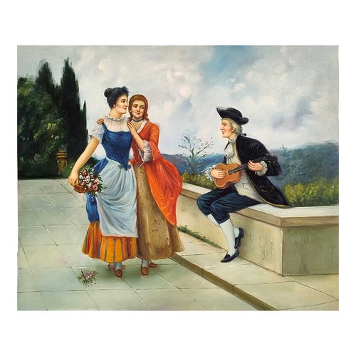 Dipinto olio tela 60x50 cm - dipinto,