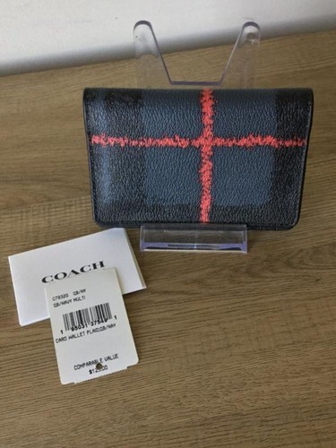 Coach unisex card wallet - coach,