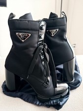Prada Enameled Metal Triangle