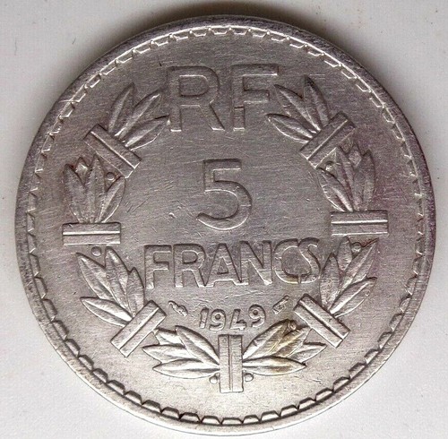 Francs lavrillier 1949 - 5,