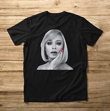 T-SHIRT MAGLIETTA MODA UNISEX REGALO Raffaella Carrà ICONA STILE SHOWGIRL NAIL