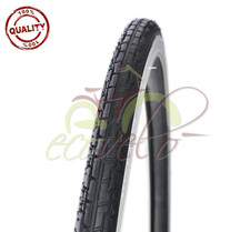 COPERTONE BIANCO NERO PER BICI BICICLETTA 28 X 1 5/8 3/8 700 35 VINTAGE