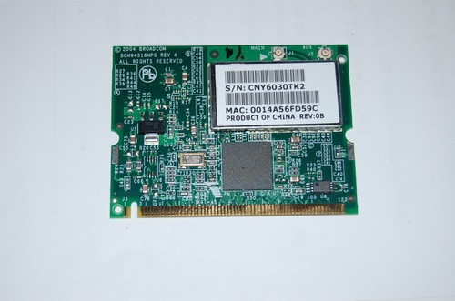 Computer portatile broadcom - hp,