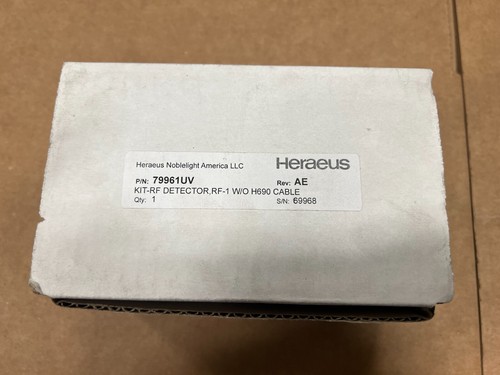 Nuovo heraeus 79961uv - nuovo, rev