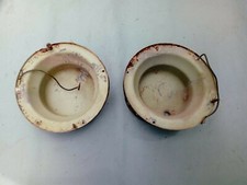 Coppia portafanali metallo - in,