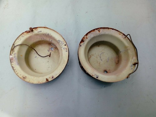 Coppia portafanali metallo - coppia,